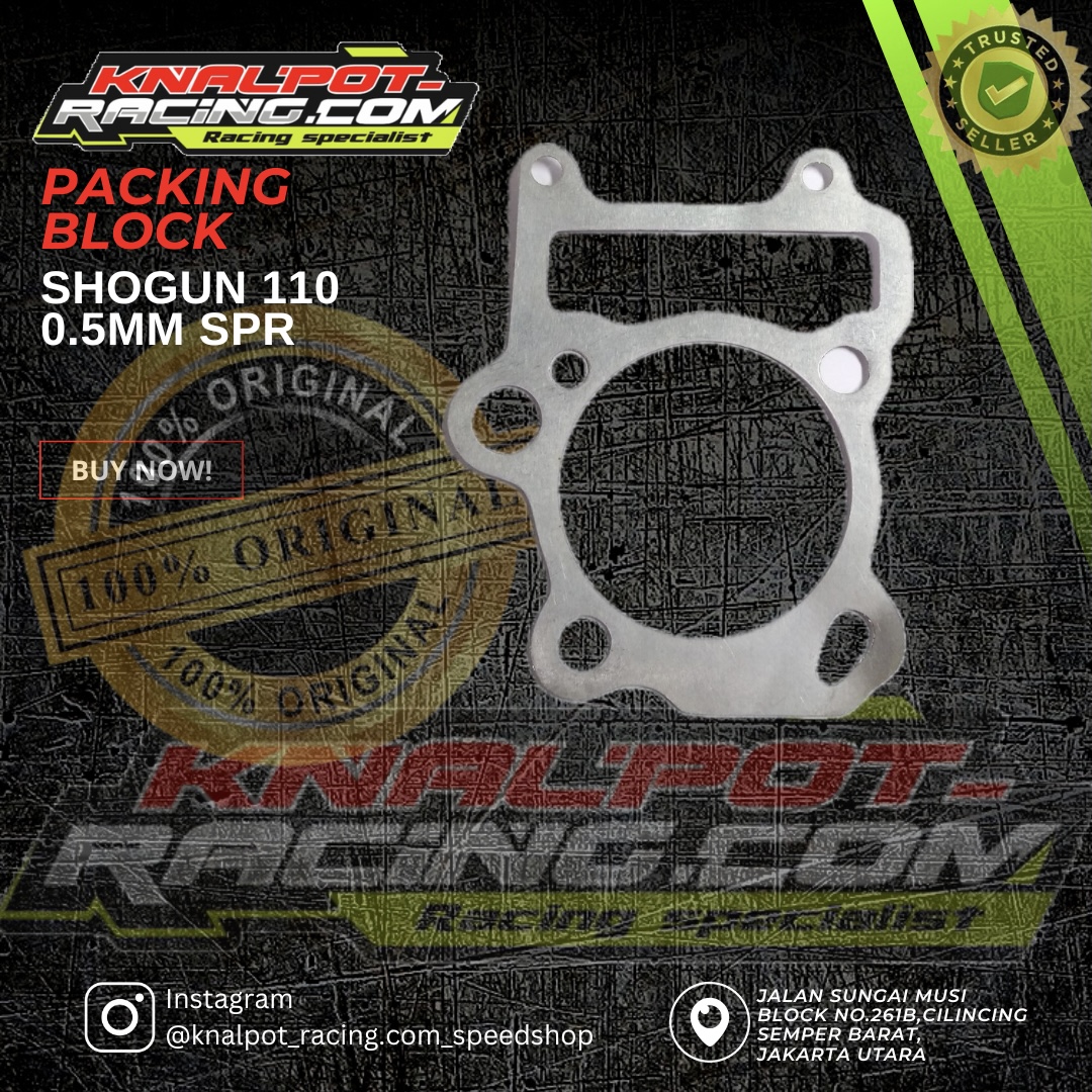 PAKING BLOK SHOGUN110 0.5MM SPR 